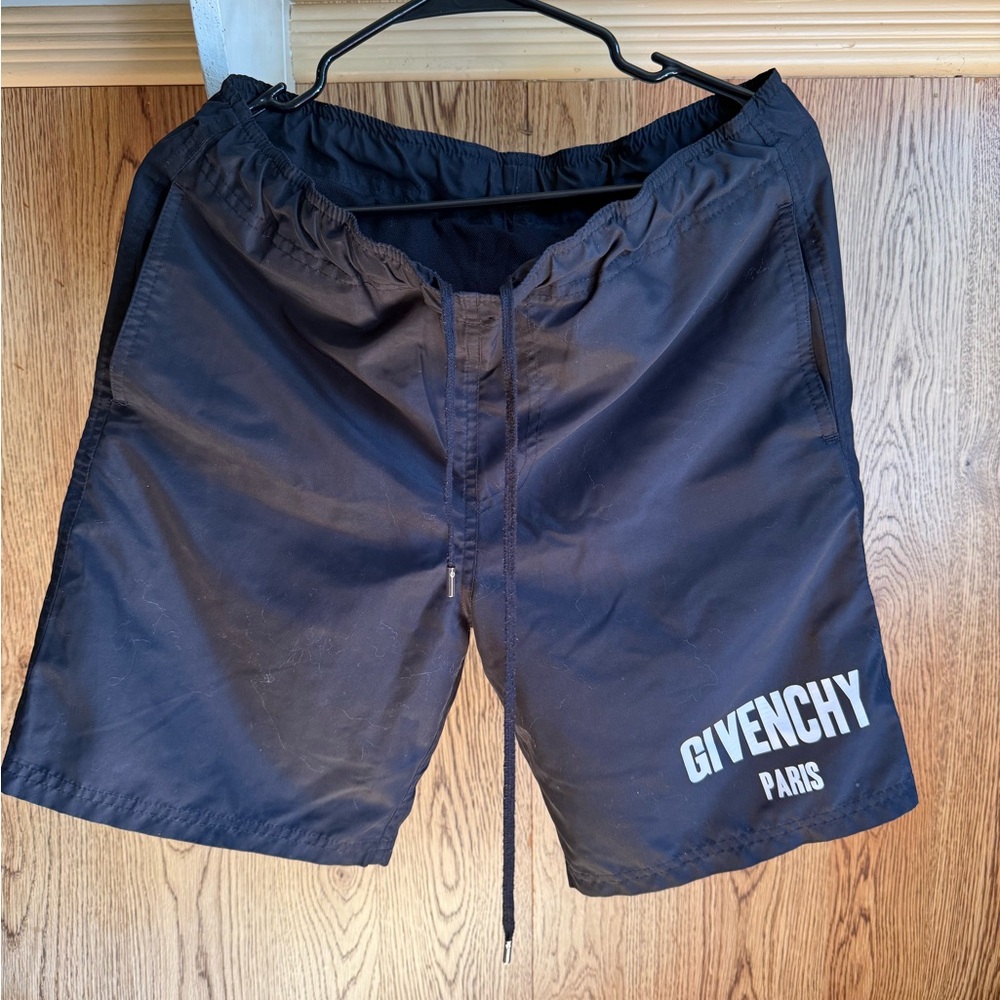 Givenchy Black Polyester Shorts